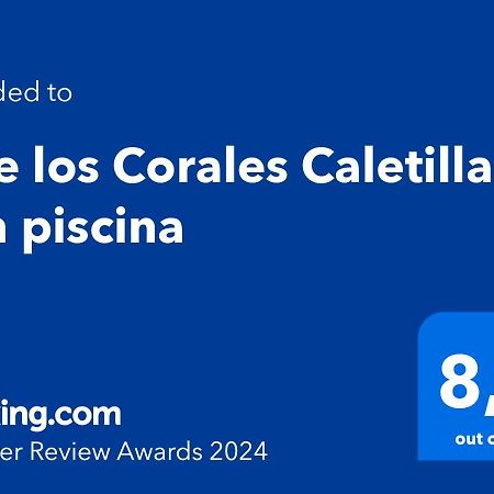 Live Los Corales Caletillas Con Piscina Apartment Araya  Екстериор снимка
